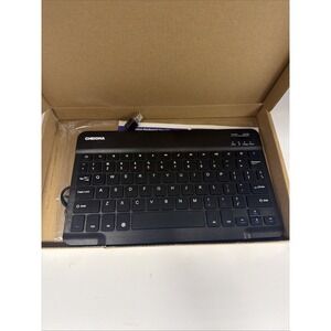 Chesona brand slim Bluetooth keyboard.